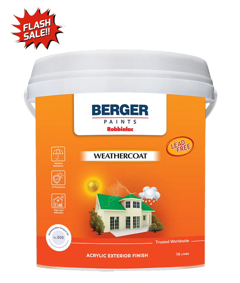 Shade Card Berger Paints Weather Coat Colour Berger VIP Super