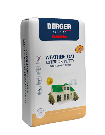 Weather Coat Exterior Putty - White Cement Based