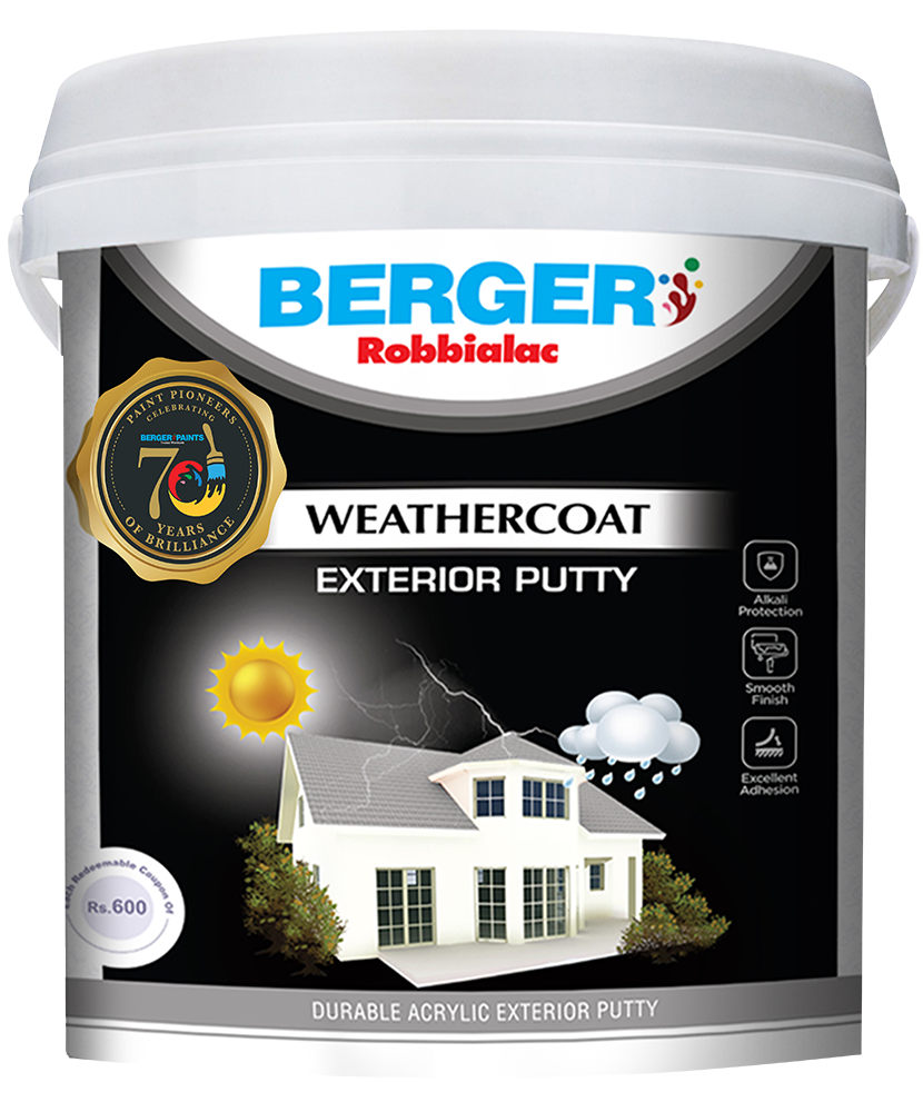 Weathercoat Exterior Putty – Berger Paints Pakistan Ltd.