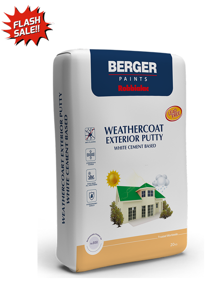 Weather Coat Exterior Putty - White Cement Based